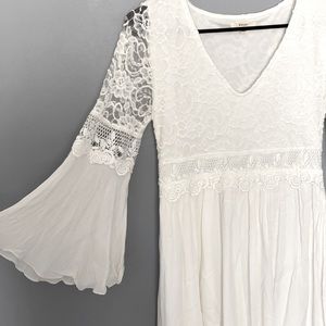 LAST CHANCE Lace Bell Sleeve Dress